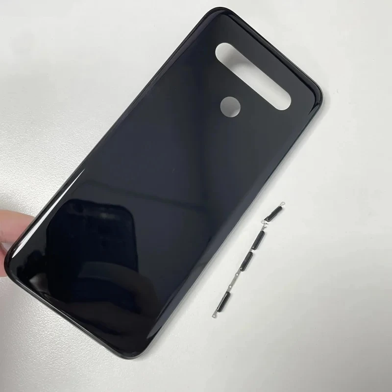 Tapa trasera de batería para LG K41s LMK410EMW LM-K410 LM-K410EMW, carcasa trasera de repuesto para teléfono