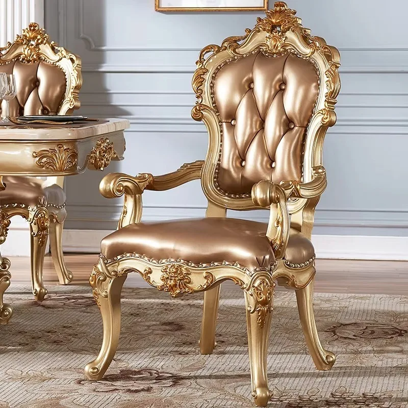 

Elegant Luxury Dining Chairs Home Modern Living Room Dining Chairs Lounge Occasional Sillas Para Comedor Home Furniture