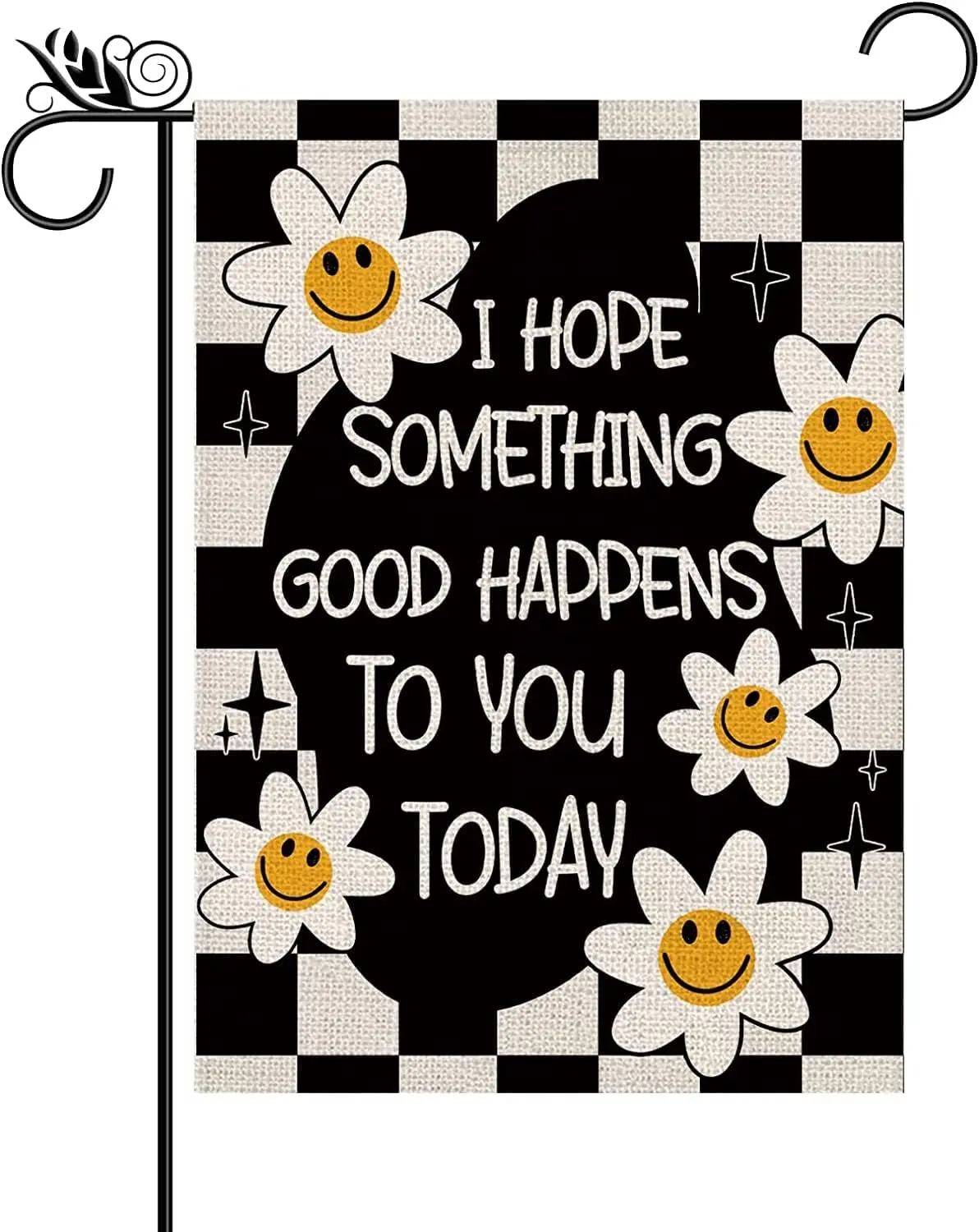 Двусторонний Садовый флаг с маргаритками, 12 х18 дюймов