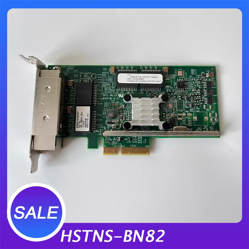 

HP331T Four-port Gigabit net-work card BCM5719 HSTNS-BN82