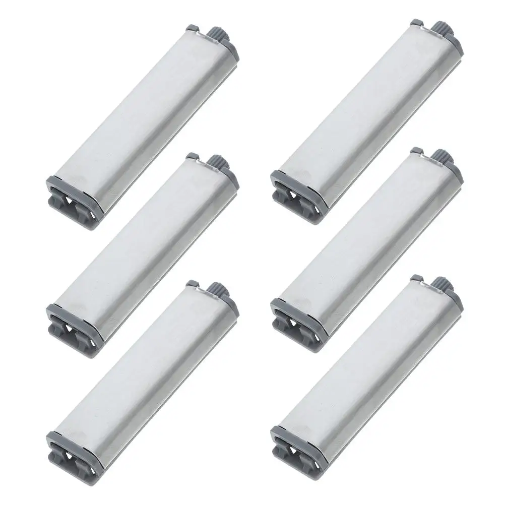 

6 Pcs Cabinet Door Closet Hinges Push to Open Latch Cupboard Closing Abs Latches Hardware