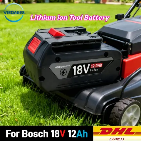 Hot Sale! for Bosch 18V 12.0Ah Li-ion Battery - German Quality Big Capacity, Fit All 18V Drills/Grinders, Reliable Power Partner