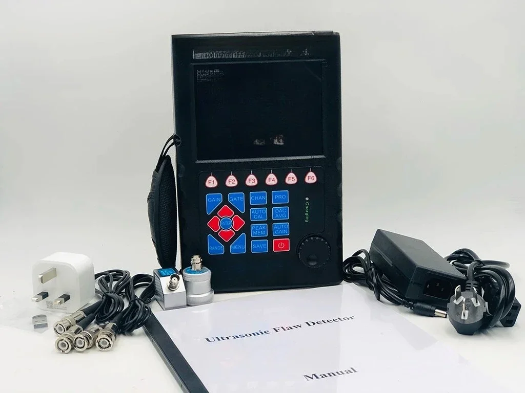 Portable Digital Ultrasonic Flaw Detector Nondestructive Testing Equipment B Scan 500 Channels Video Recording