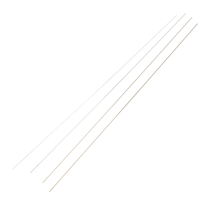 Confezione premium da 100, tubi in ottone e rame da 0,3/0,5/0,8/1,0*400 per il taglio migliorato dei fili in perforatrici per elettroerosione
