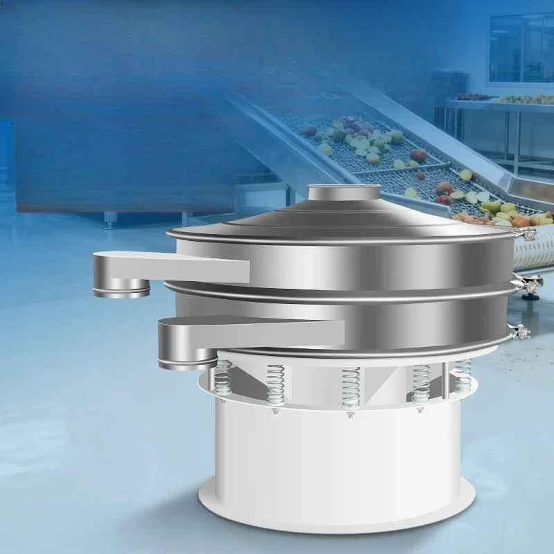 Soybean milk filter food classification vibration sieve machine