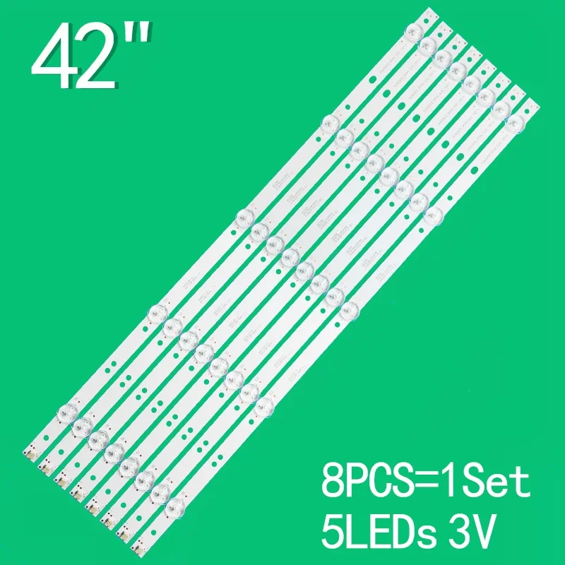 Nowa listwa oświetleniowa LED 470MM 5 diod LED dla SVJ420A76_REV04_5LED_ 140114   LB-M420F13-E1-L-G1 -SE1 42C2000