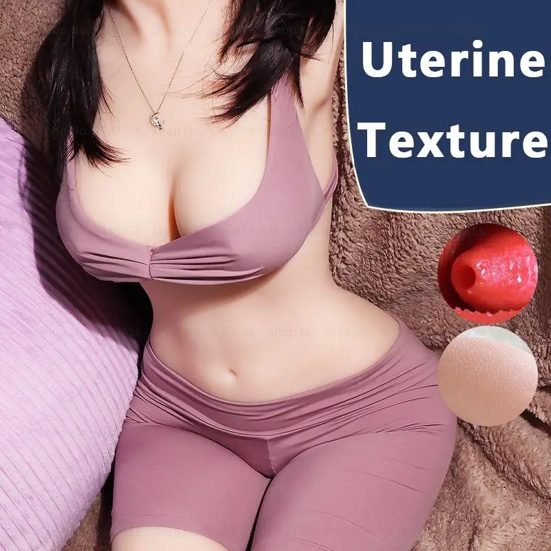 Figures 18 Adults Sex tooys for Man Adult Goods Men Sex tool Realistic Silicone Vagina Sextoy Breast Sexshop Rubber Dolls Woman