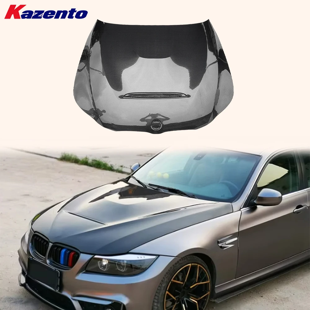 

Hood Bonnet( Ocean freight is favorable, welcome to inqury) GTS Style Carbon Fiber For BMW E90 E91 2006-2008 3 Series 4 Door