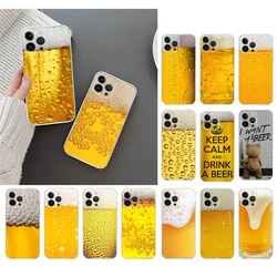 Phone Case For iphone 17 Pro Max Air 16 15 14 13 Pro Max 15 16 Pro 15Plus Cold Beer Case Funda Capa Cell