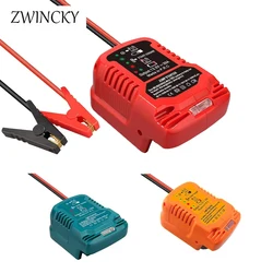For MAKITA/Milwaukee/Dewal/EINHEL，18V 20V Battery Jump Starter Car Jump Starters Adapter Heavy Duty Automotive Booster Cables