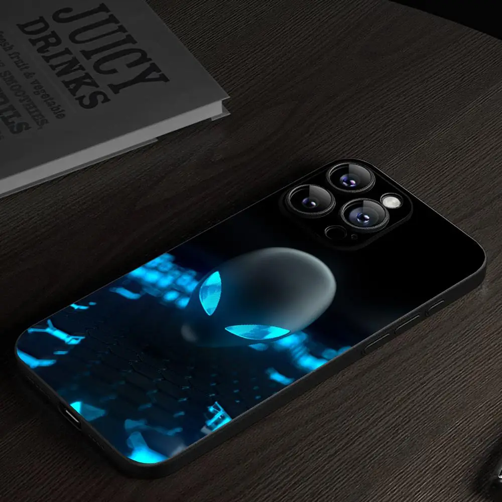 Alienware Phone Case For IPhone 15 16 13 Pro Max 14 12 11 Xr X 8 7 6 Plus Luxury Back Cover