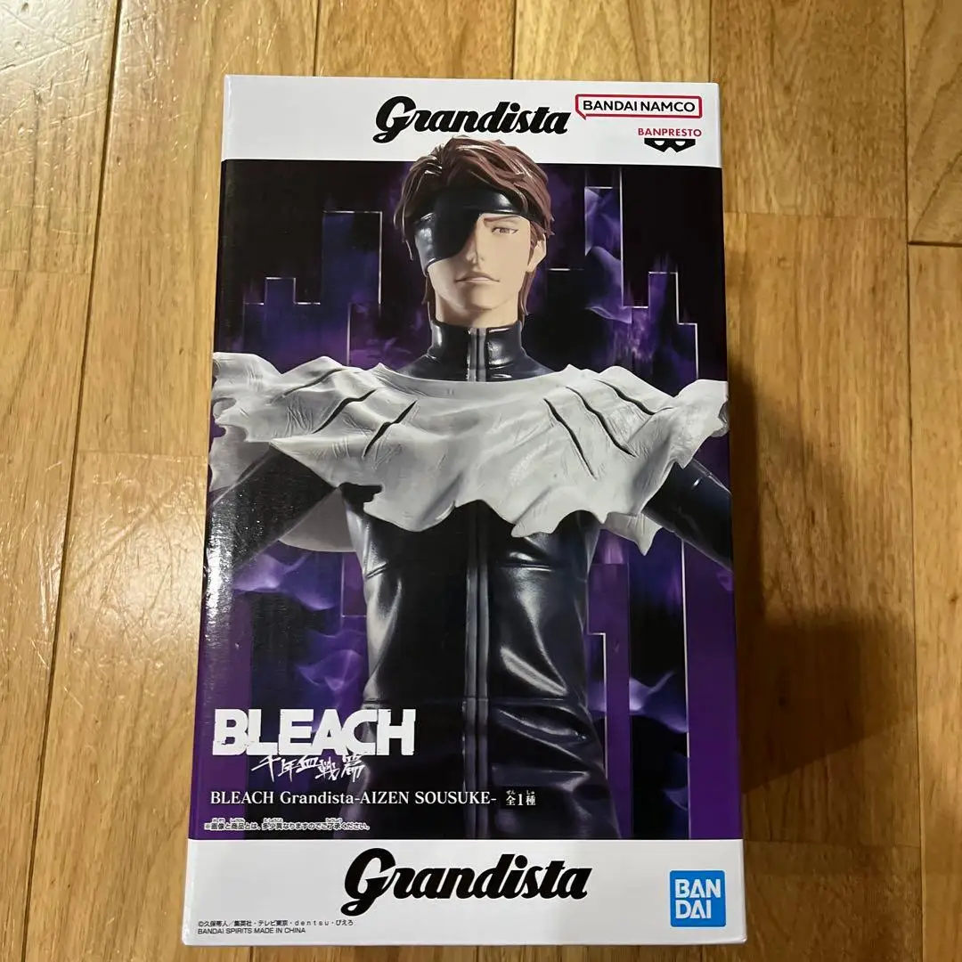 Original Bandai Bleach Thousand Year Blood War The Calamity Anime Grandista Aizen Sousuke Action Figure Banpresto Figurine