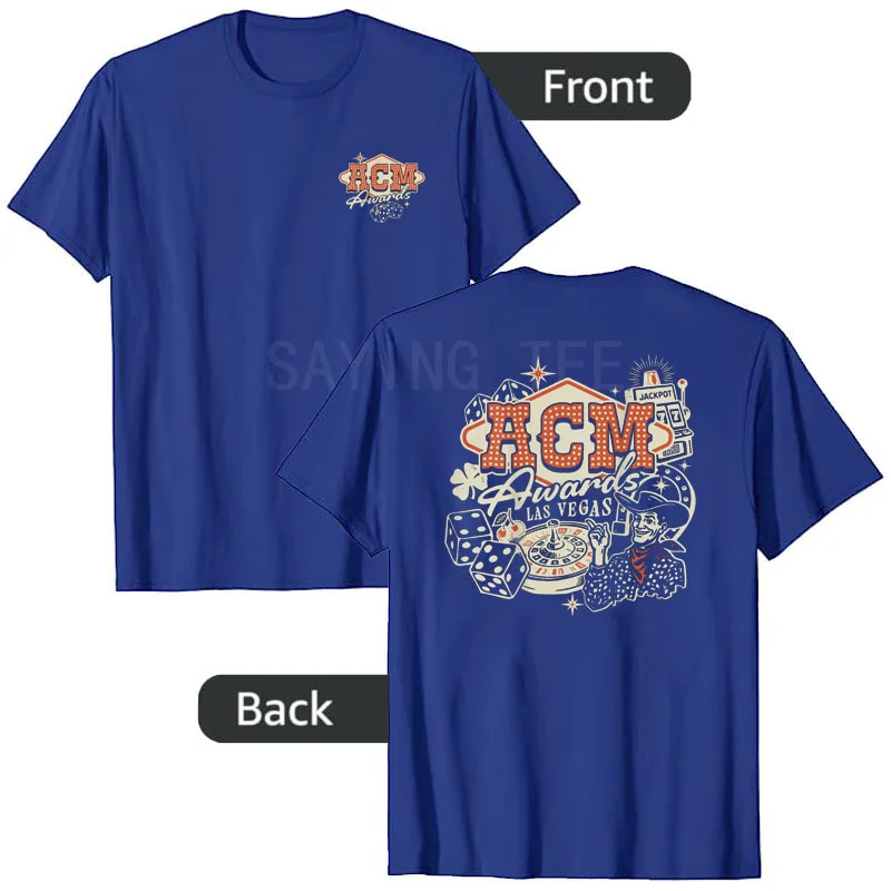 ACM Awards Las Vegas T-Shirt Y2k Reise-Trip nach Las Vegas Grafikkleidung für Glücksspiel-Liebhaber Personalisierte Streetwear-Bekleidung Top – Detail 3