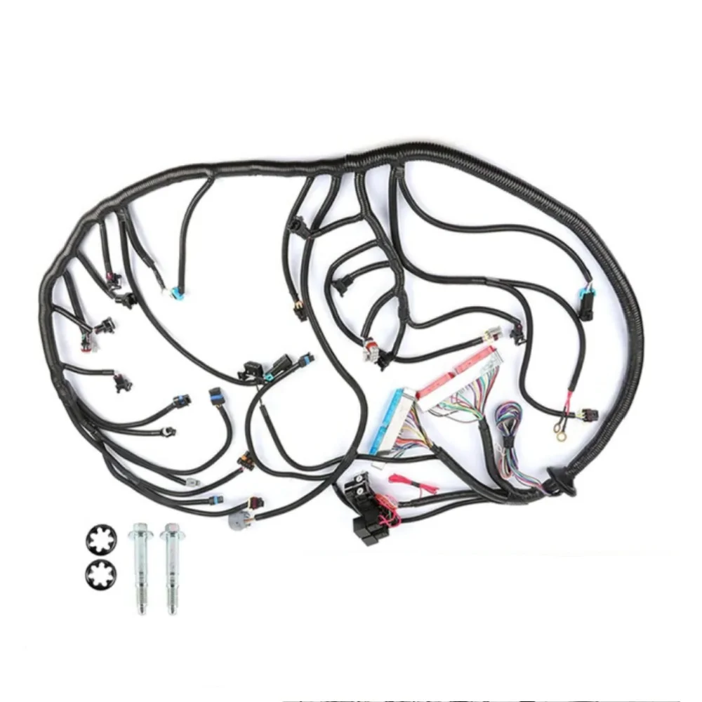 4L60E DBC Standalone Engine Wiring Harness Drive by Cable LS Swap For GM Vortec Engine 4.8L 5.3L 6.0L 1997-2006