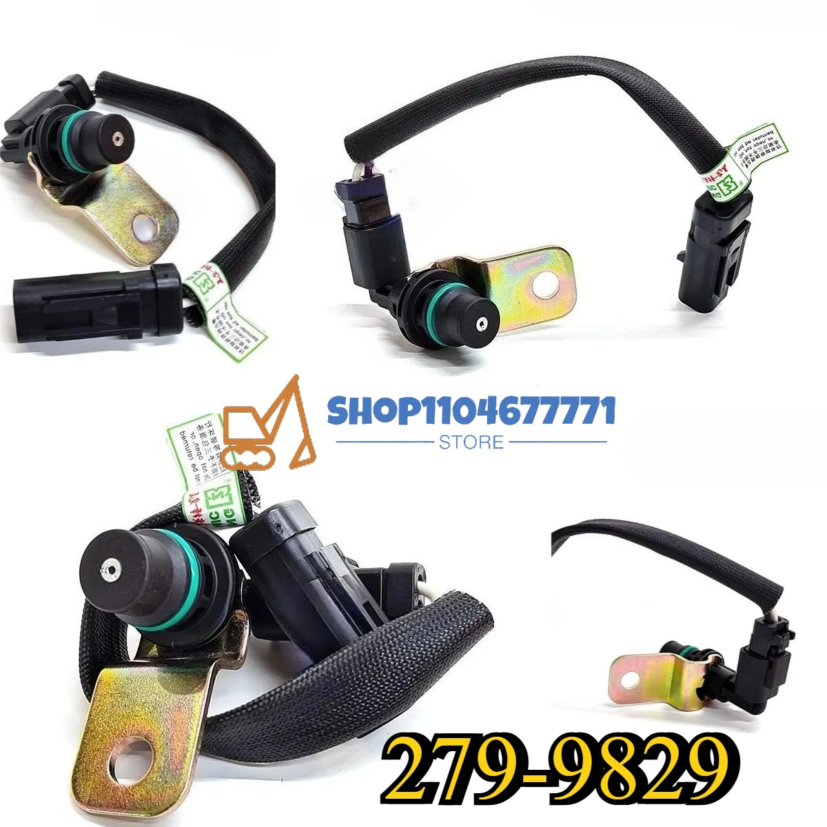 279-9829 2799829 Speed Sensor Revolution 345C 345CL 345D 345DL 349D 349DL 349E 621H 623H 627H 966H 972H 986H C11 C13 C15 C18 C27