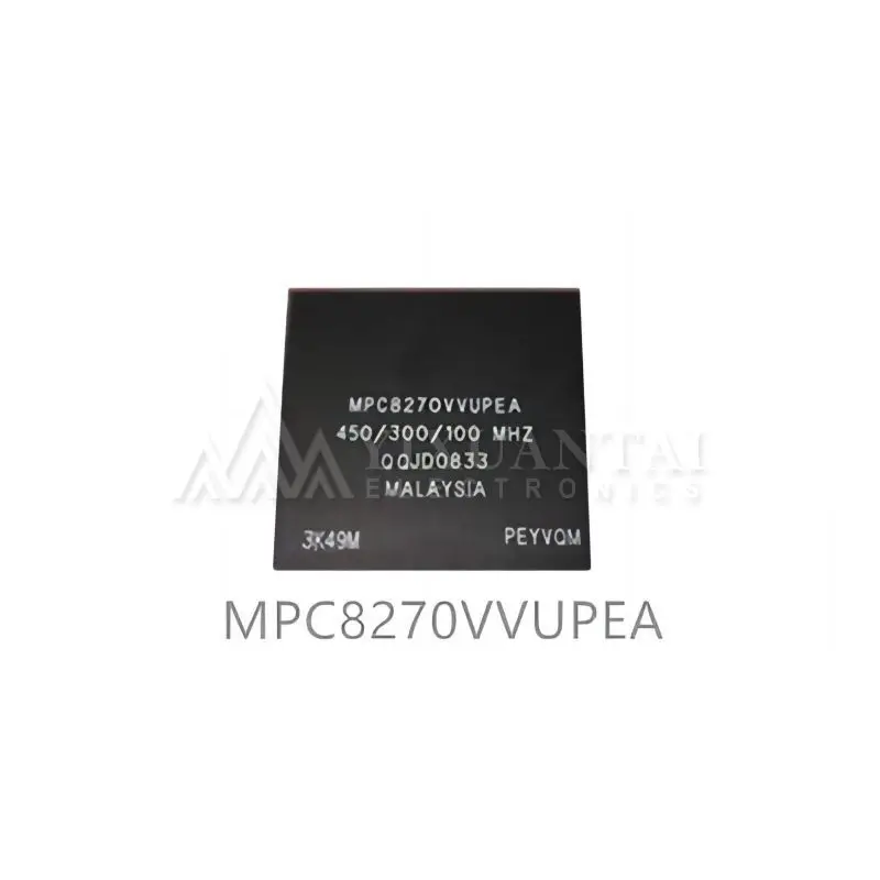 

1pcs/Lot MPC8270VVUPEA IC MPU MPC82XX 450MHZ 480TBGA New