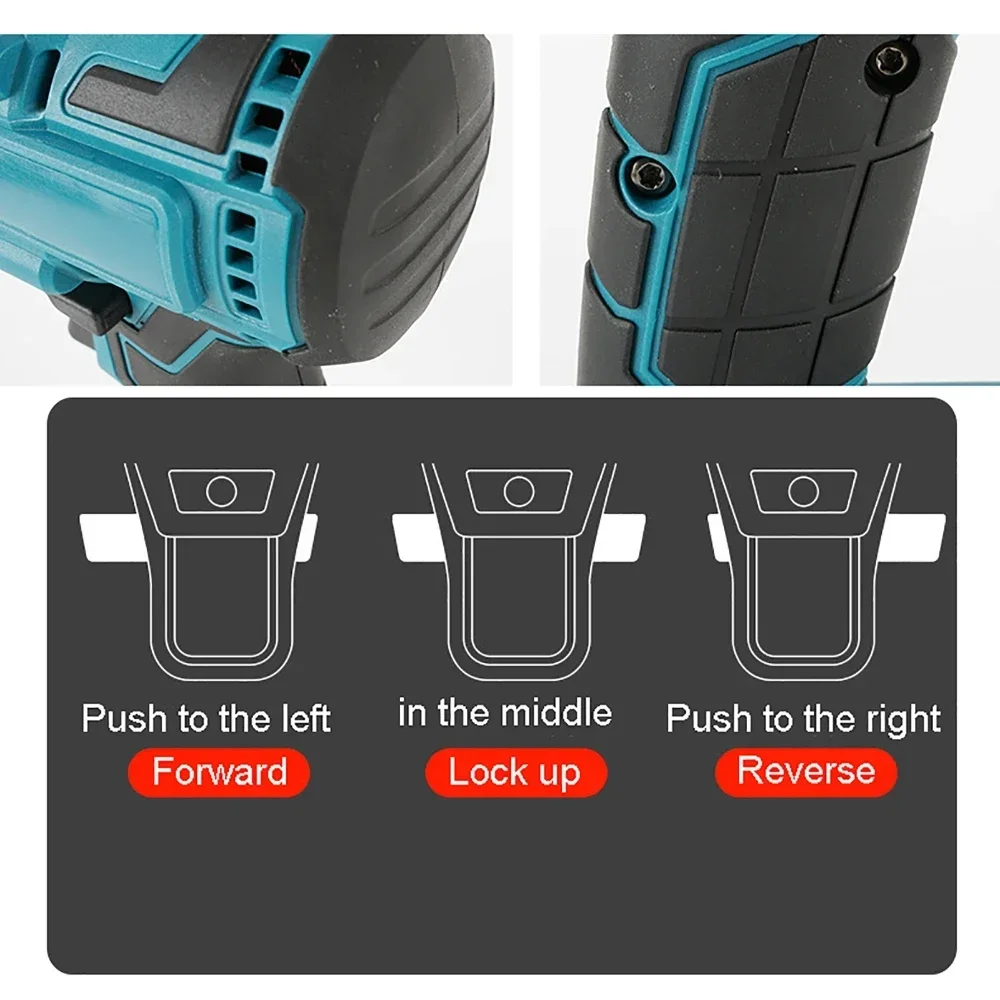 Voor Makita 18V Batterij Power Tools Borstelloze Elektrische Klinkhamer Pistool 2.4-4.8mm Boor Insert Schroevendraaier Automatische Nagel verwijderen