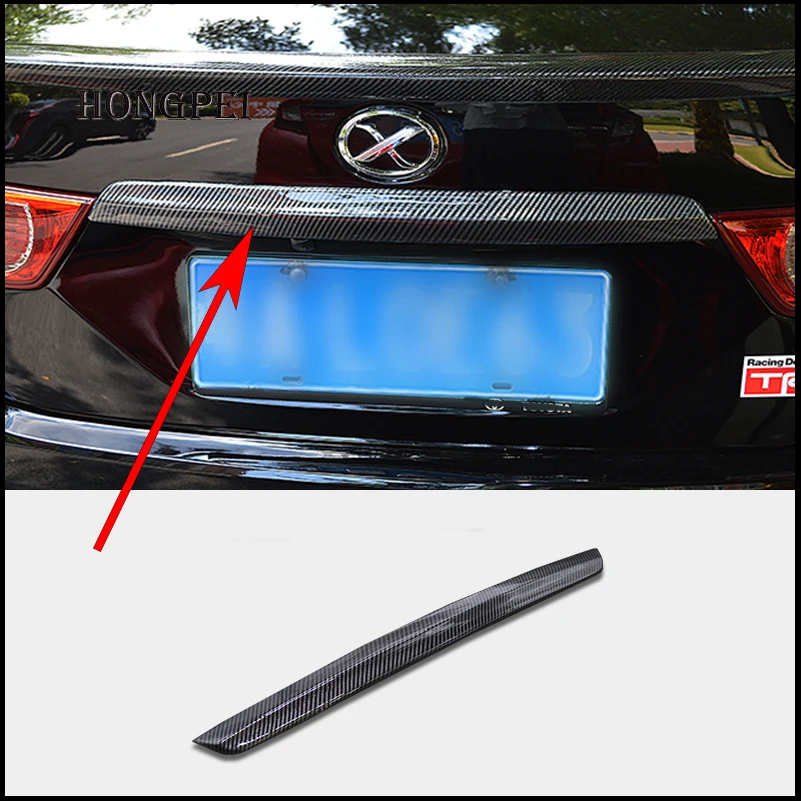 

Car Styling For Toyota Mark X 2010-2016 Rear Trunk Decoration protect Moulding Cover Sticker Trim Auto Accessories