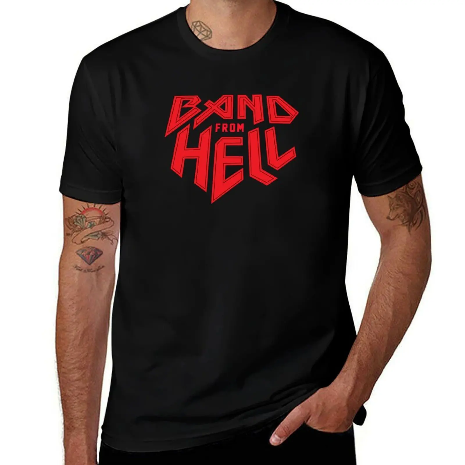 

shirt From shirts soft Hell T-Shirt man t white cotton plain t pack for man shirts man Band for t