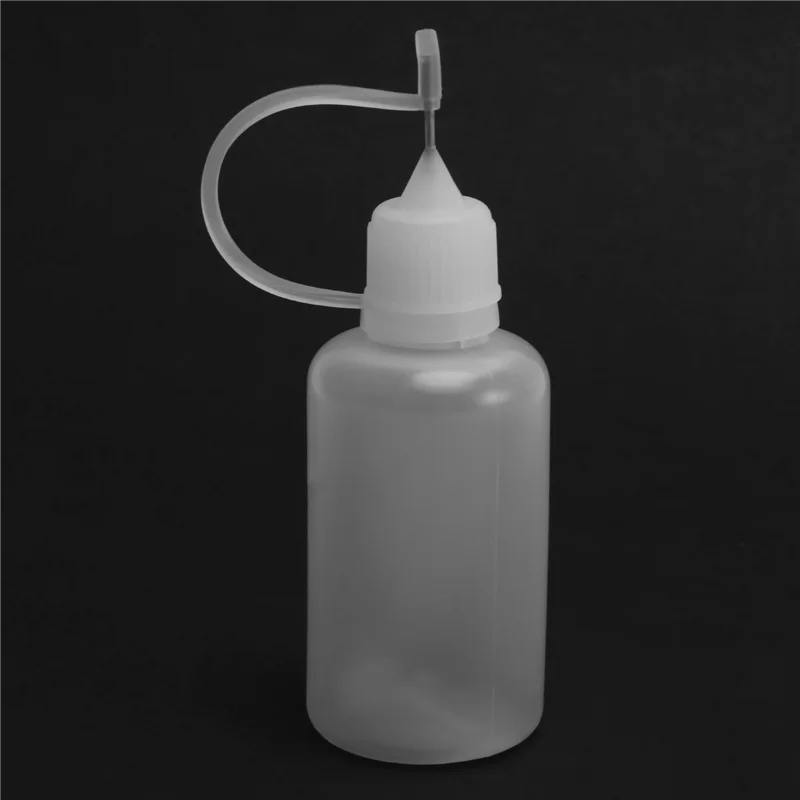 AA20-100 Stück Präzisionsspitzen-Applikatorflasche, für kleine Klebeprojekte, Papier-DIY-Bastelarbeiten, Acrylmalerei, 30 ml/1 Unze