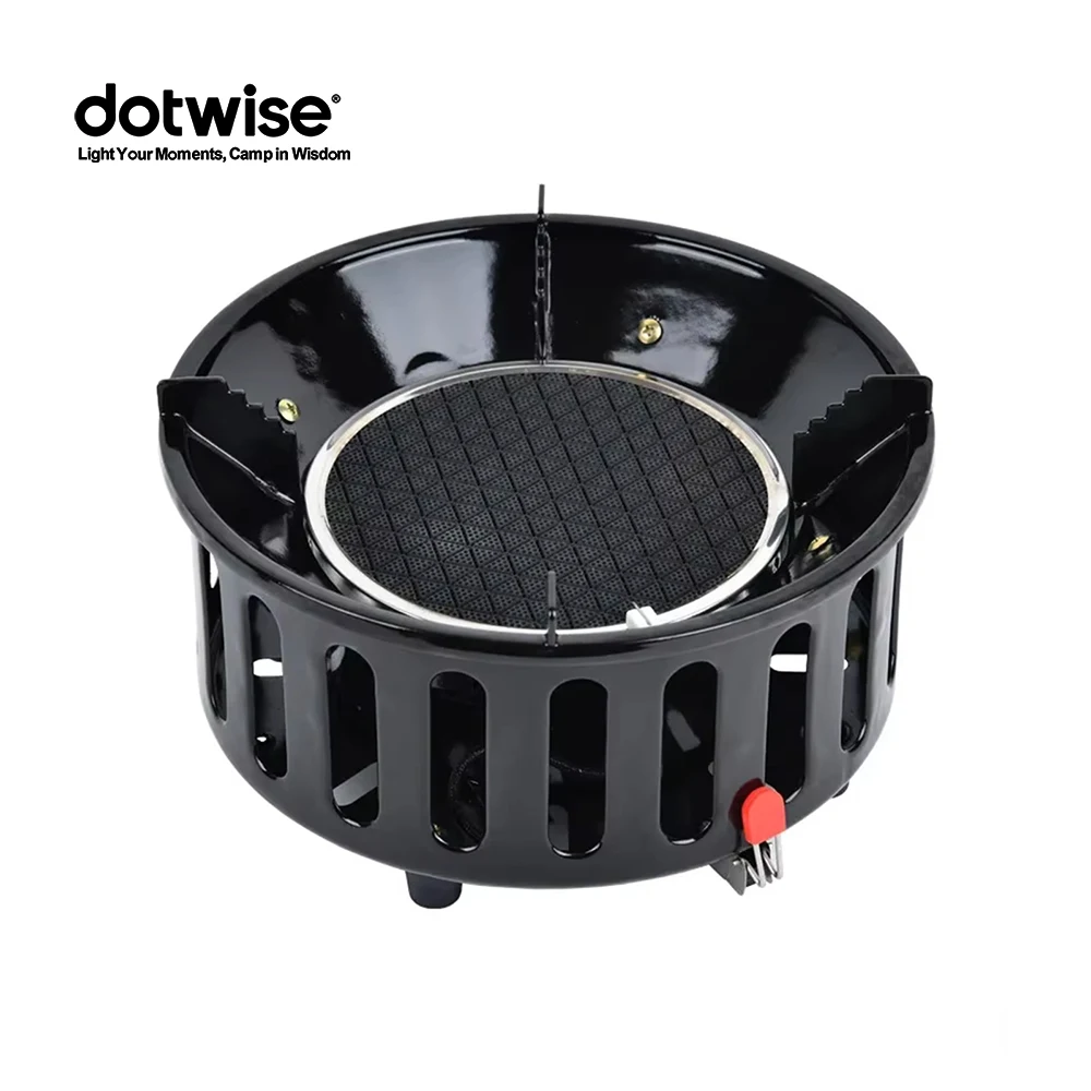 

DOTWISE 19800 Вт 7-ядерная инфракрасная плита для кемпинга, бутановая энергосберегающая горелка для пикника, кемпинга, уличная плита, эффективная газовая плита на пропане