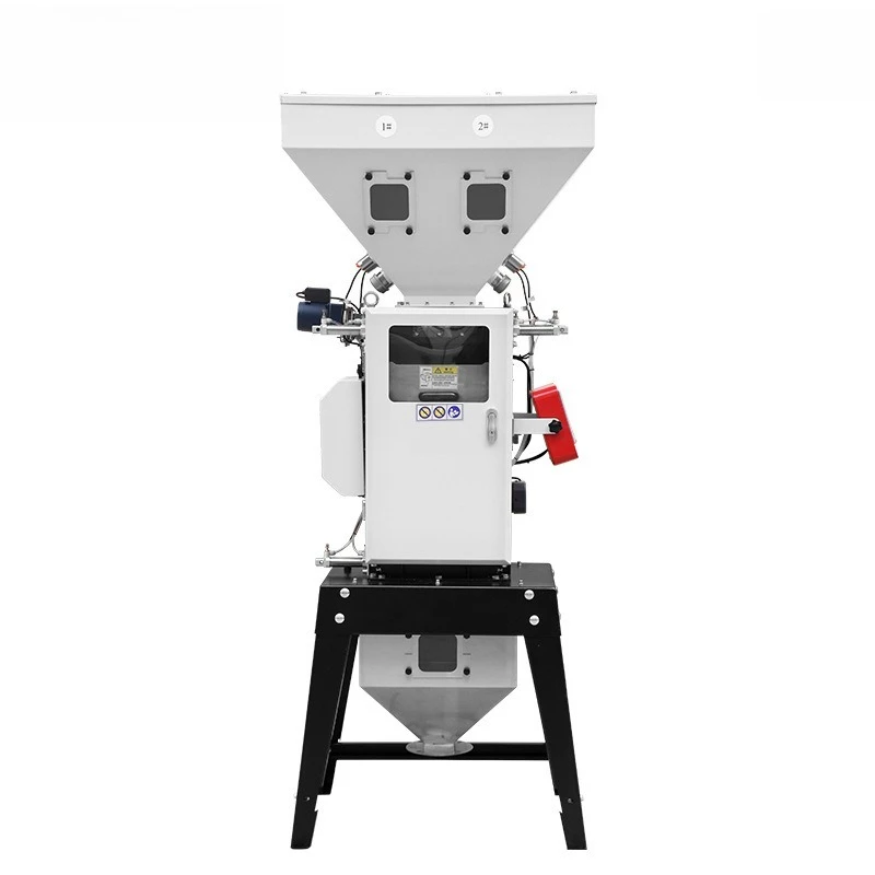 Weighing mixer, automatic weighing mixer, weighing mixer
