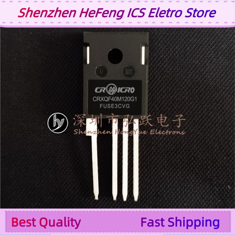 

10-20 шт. CRXQF40M120G1 SiC MOS 55A 1200V TO-247. Гарантия быстрой доставки. ХИТ ПРОДАЖ.