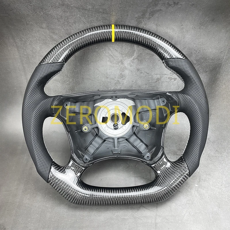 

Руль из углеродного волокна для Mercedes-Benz E-Class W210 W211 W212 W213 E55 E63, роскошное обновление, идеальная посадка