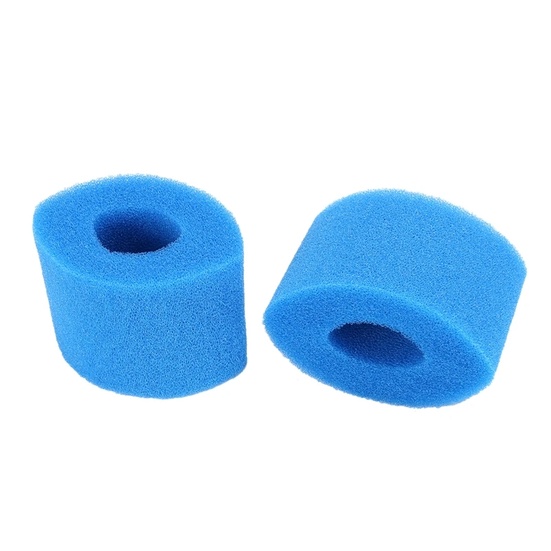 Cartucho do filtro da banheira de hidromassagem de espuma lavável reutilizável, Intex Pure Spa, tipo S1, 6pcs