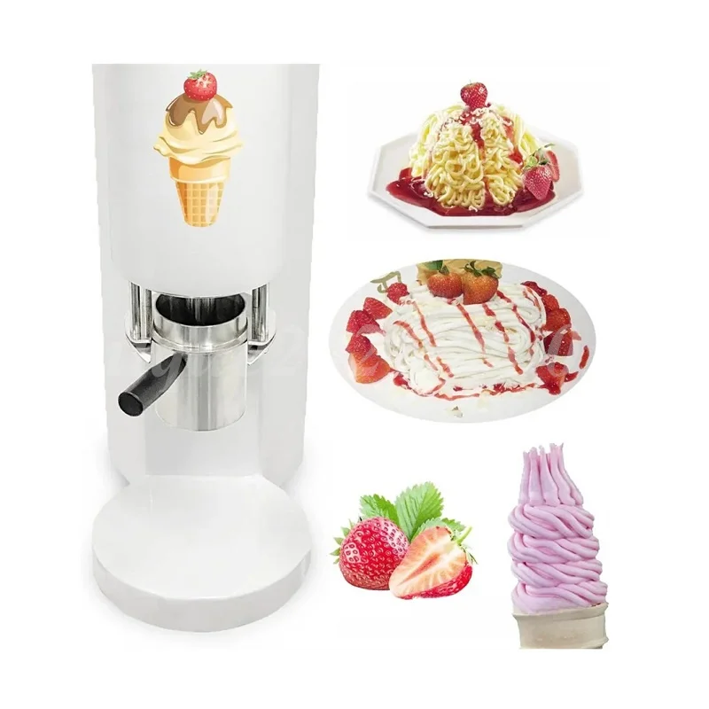 

Commercial Italian Ice Cream Pasta Machine Durable to Use Stall Ice Cream Shaping Machine Electric Ice Cream Dispenser Machine