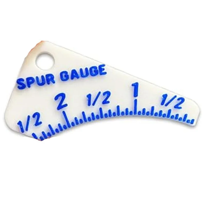 Medidor de esporão de peru gtbl, ferramenta de precisão para determinação precisa de medição de esporão, medição exclusiva para caçadores de peru