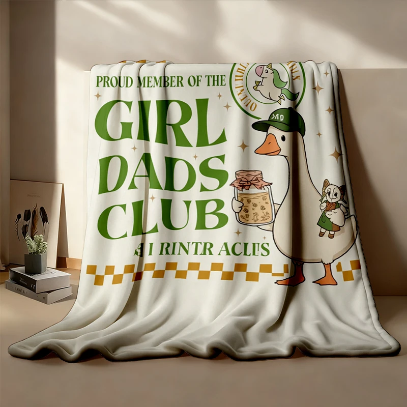 Dads Club Cozy Blanket, Daddys Graphic Warm Blanket, New Dad Soft, Best Dad Ever, Fathers Day Gift
