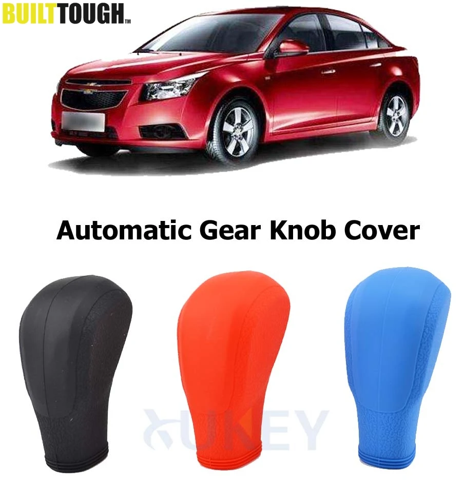 Silicone Car Gear Shift Knob Cover For Chevrolet Cruze 2009-2016 Automatic Auto Gearshift Head Handball Lever Collar Covers Case