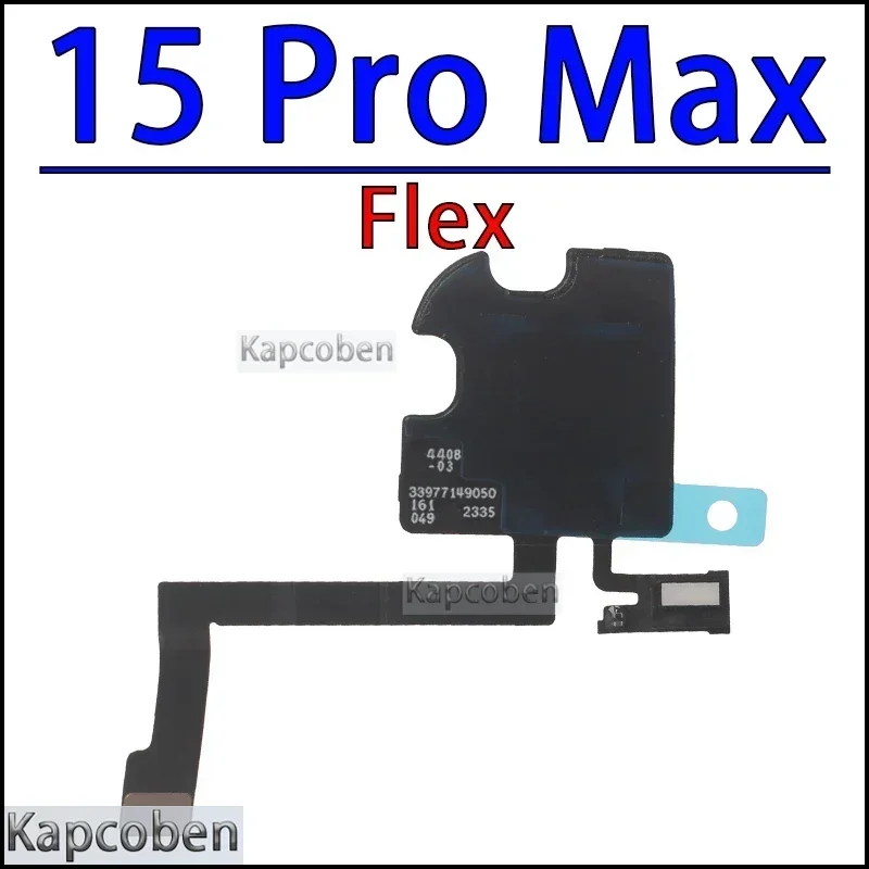 Front Proximity Light Sensor Flex Cable of Top Sound Ear Earpiece Speaker for IPhone 13 14 15 Mini Pro Max Plus + (Only Flex)