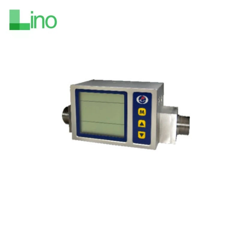 LINO MF5612 air flow meter digital gas mass air flow meter sensor 600L/m flow range