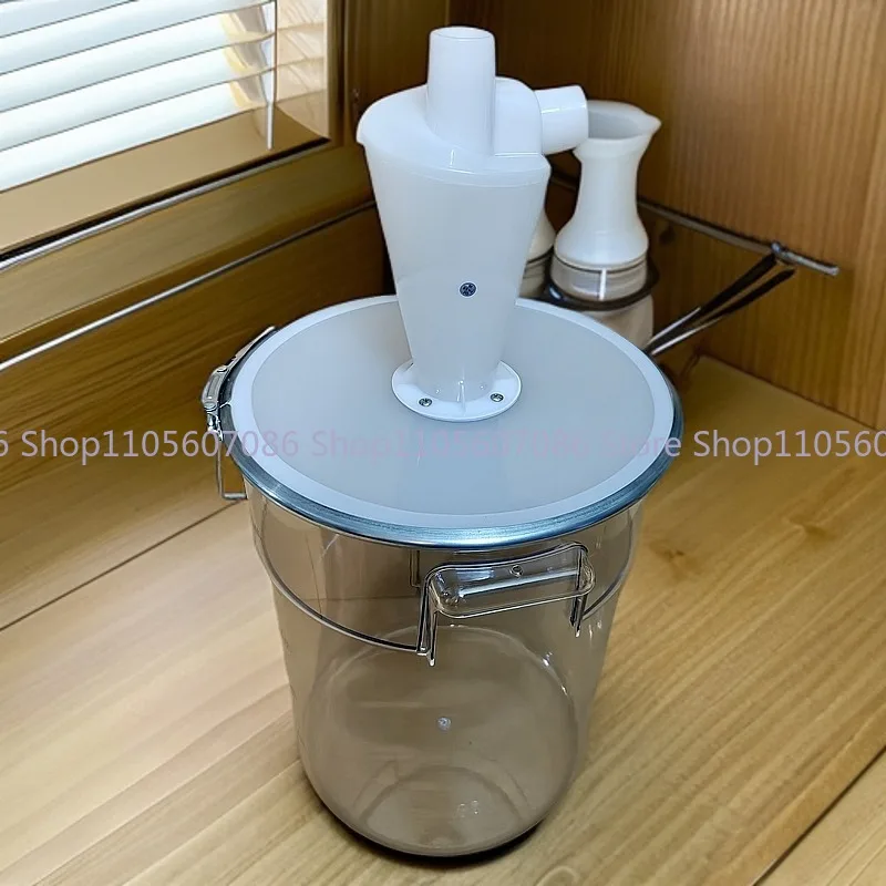 Small Dust Collector Transparent Sealed Bucket Woodworking Dust Collector Separator