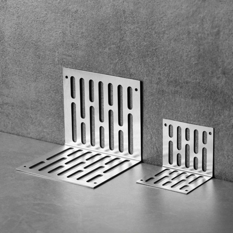 Side Drainage Sewer Filter Screen Anti Blocking Stainless Steel Mesh L-shaped Floor Drain Cover Plate Filter Plate