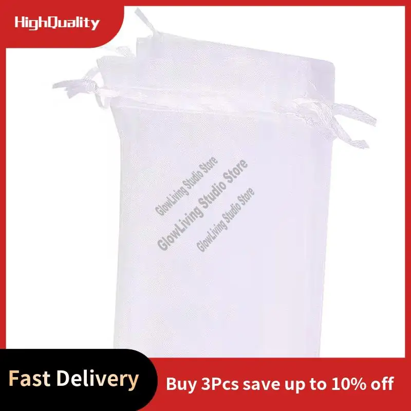 Fruit Protection Bag Fruit Net Bag With Drawstring Fruit Covered Net Bag Flower Tree For Plants, Fruits And Vegetables-A50M