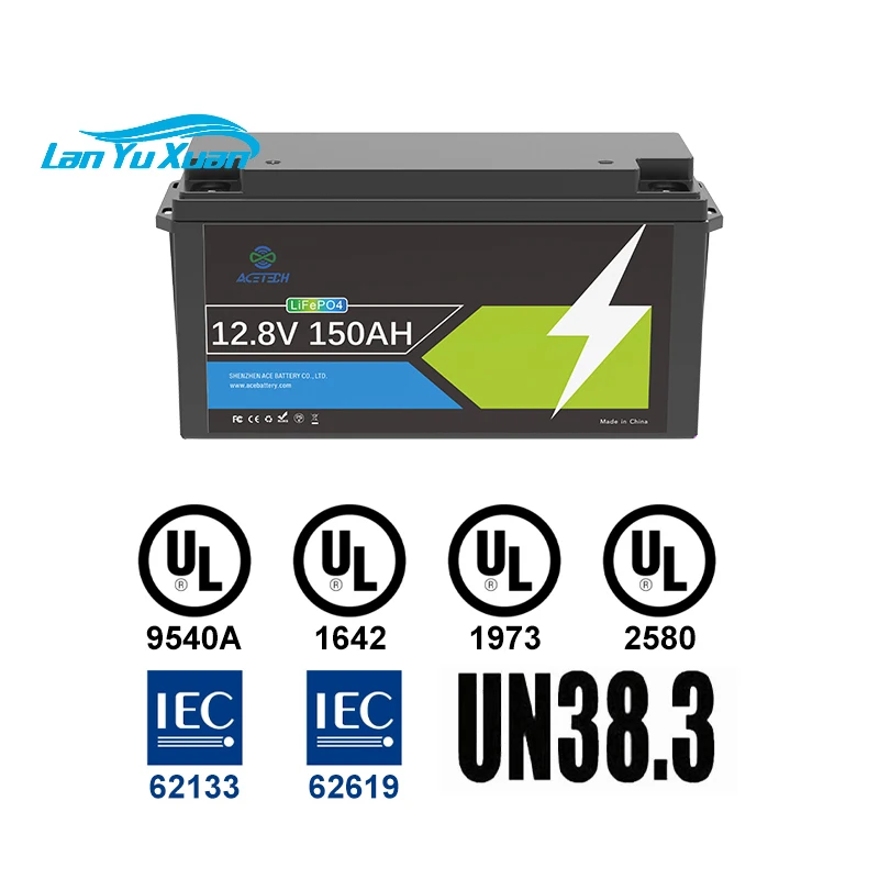 Batería de litio Lifepo4 de repuesto, resistente a bajas temperaturas, 12,8 V, 100Ah, 150Ah, 200Ah, 300Ah