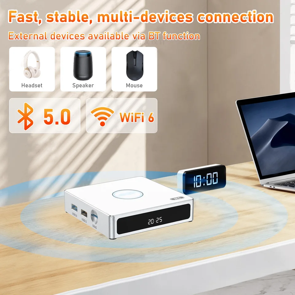 2025 New IMETBOX M6 TV Box 4GB 64GB with Vioce Control Wifi 6 8k