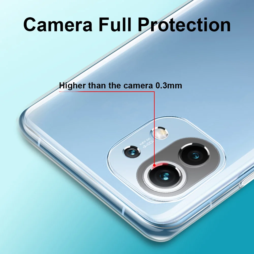 Funda Transparente TPU Xiaomi Mi 11 / 11T / 11i – Antigolpes - imagen 2