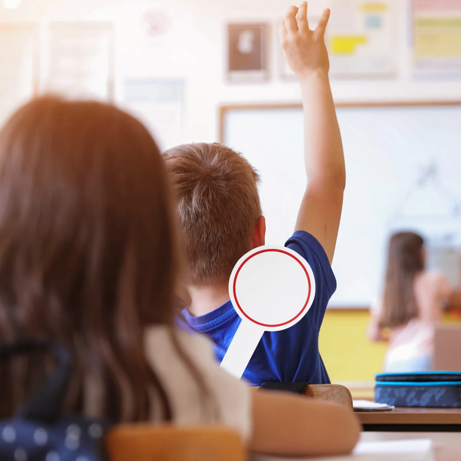 20 stücke Mini Blank Calling Board Auktion Kinder Klassen zimmer Abstimmung gemischte Farben 20 stücke Whiteboards Hand kt trocken löschen Student