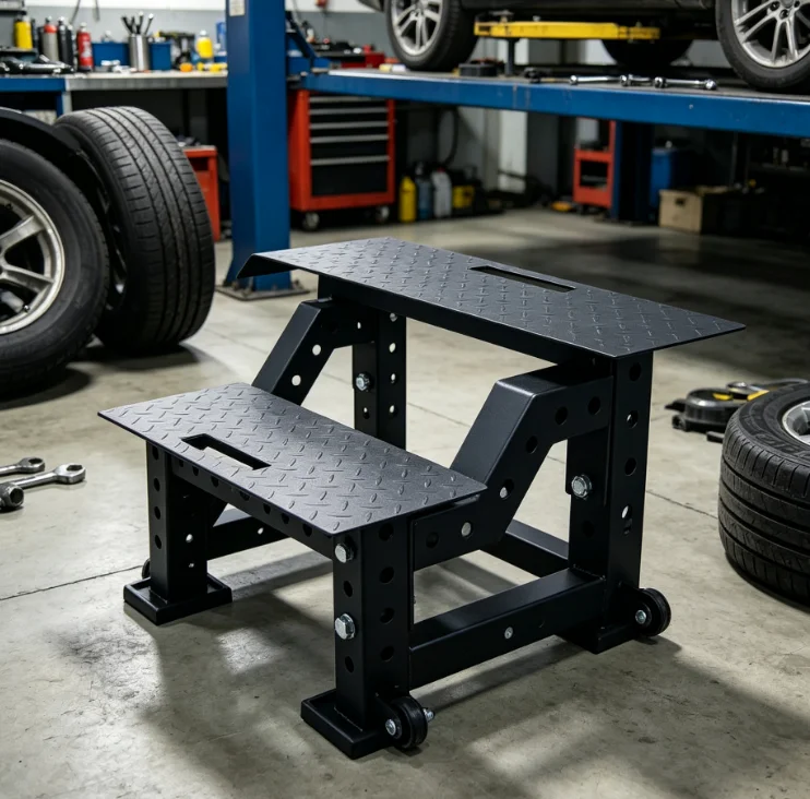 Anti-Slip T-Type High Platform Standing Stool Multifunctional Indoor Outdoor Work Support Stool