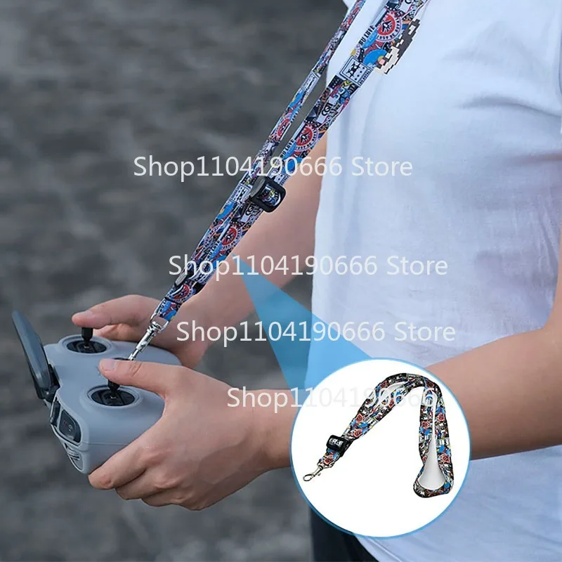 Graffiti Sling Lanyard Neck Strap Belt for DJI FPV Phantom3/4 Remote Control