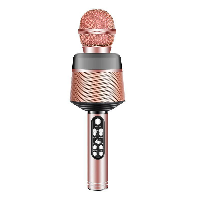 Kids Wireles  SD Card Karaoke Microphone Bluetooth Micro Karaoke Home For Music Player Singing Microfono Mic Microphone For Sing