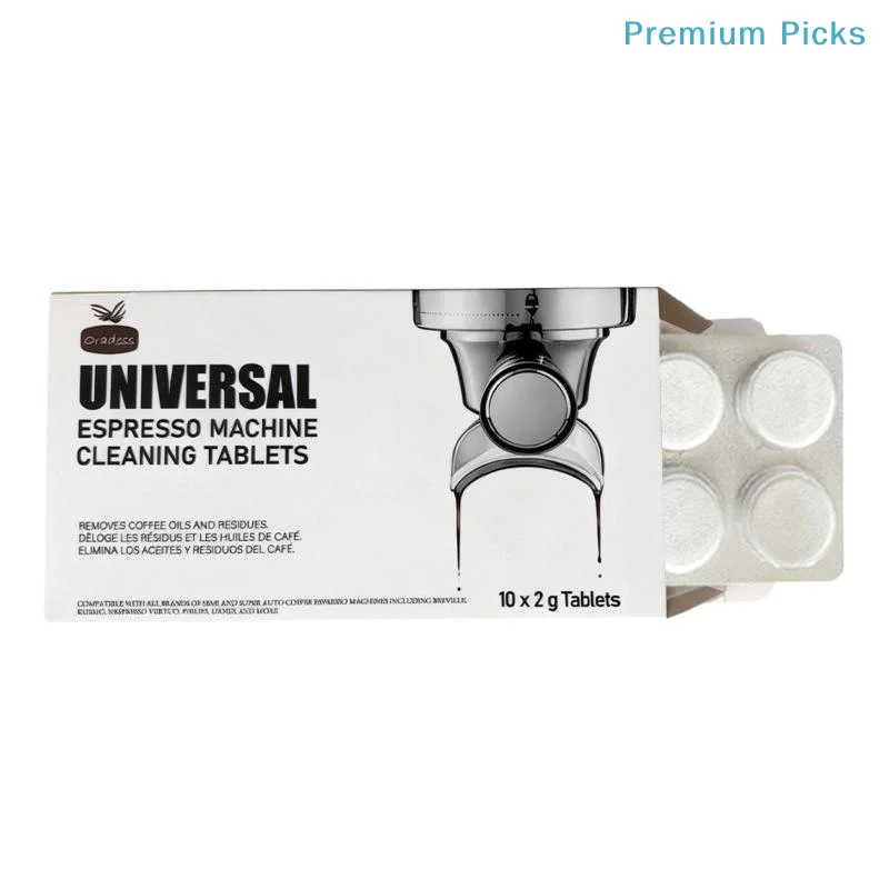 portable8Pcs Espresso Machine Cleaner Tablets Fast Dissolving Descaler for Kitchen Home Coffee Appliance Maintenance