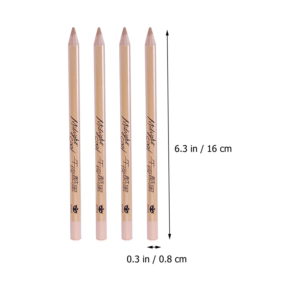 4 個のコンシーラーペンシルメイクアップペン目のくまそばかすスポット傷跡カバーそばかす傷跡魅力的な顔のコンシーラーメイクアップ用