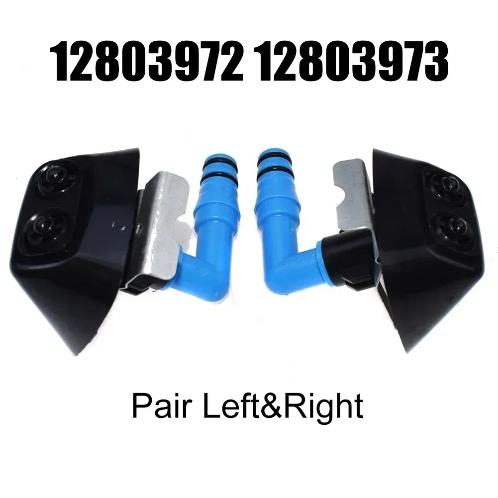 2pcs Car Front Bumper Headlight Washer Nozzle Water Sprayer For Saab 9-3 93 2003-2012 Headlight Washer Nozzle