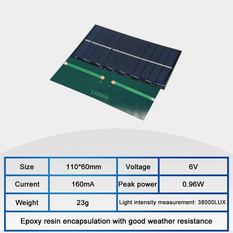 Variant: 6V 160mA 110x60mm