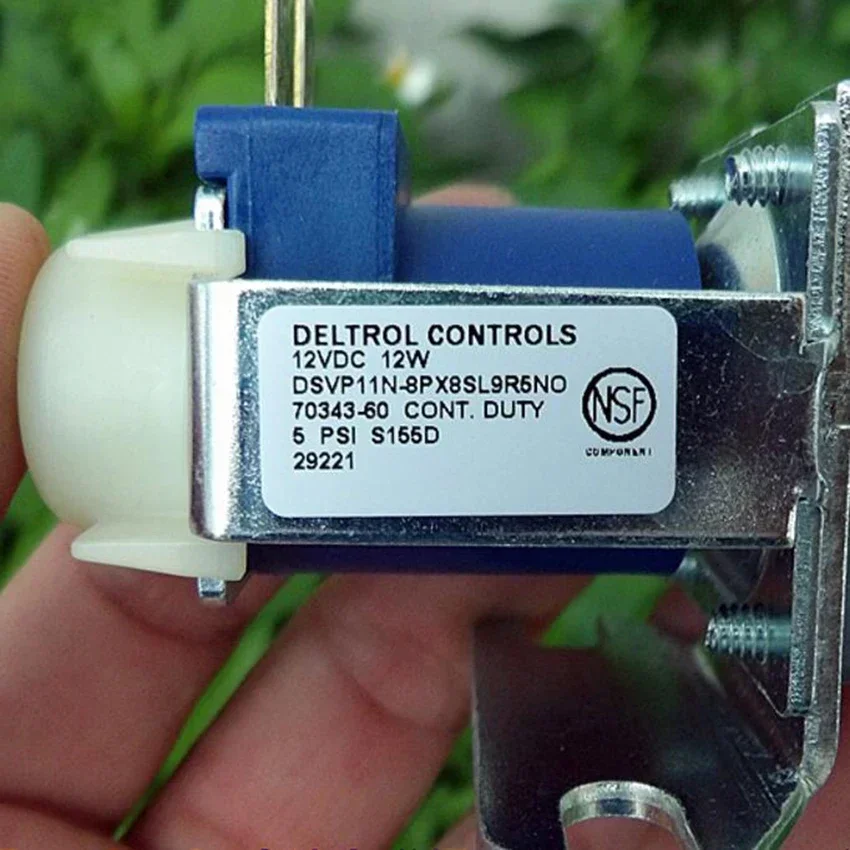 High Flow Solenoid Valve DC12V 12W DC Solenoid Valves interface 15.8mm